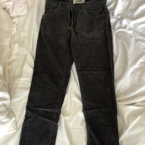 21 Men gray corduroy pants